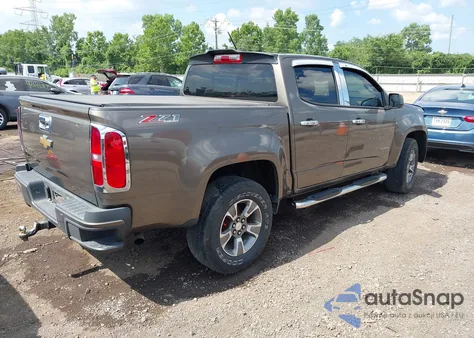 2015 Chevrolet Colorado Z71 из США, поврежденный, VIN 1GCGTCE38F1190708